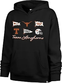 '47 Women's Texas Longhorns Bow and Banners Naomi Hoodie