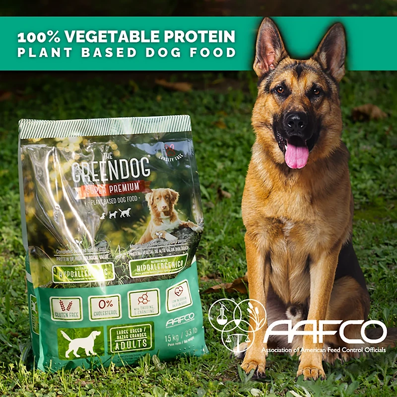 The Green Dog Super Premium Adult Small Bite 6.6 lb Dog Food Bag