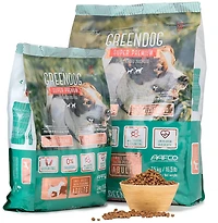 The Green Dog Super Premium Adult Small Bite 6.6 lb Dog Food Bag
