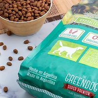 The Green Dog Super Premium Adult Regular Bite lb Dog Food Bag