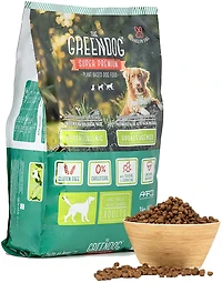 The Green Dog Super Premium Adult Regular Bite lb Dog Food Bag