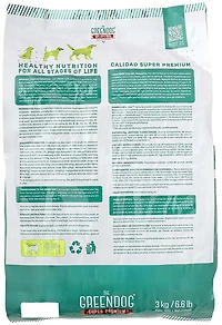 The Green Dog Super Premium Adult Regular Bite lb Dog Food Bag