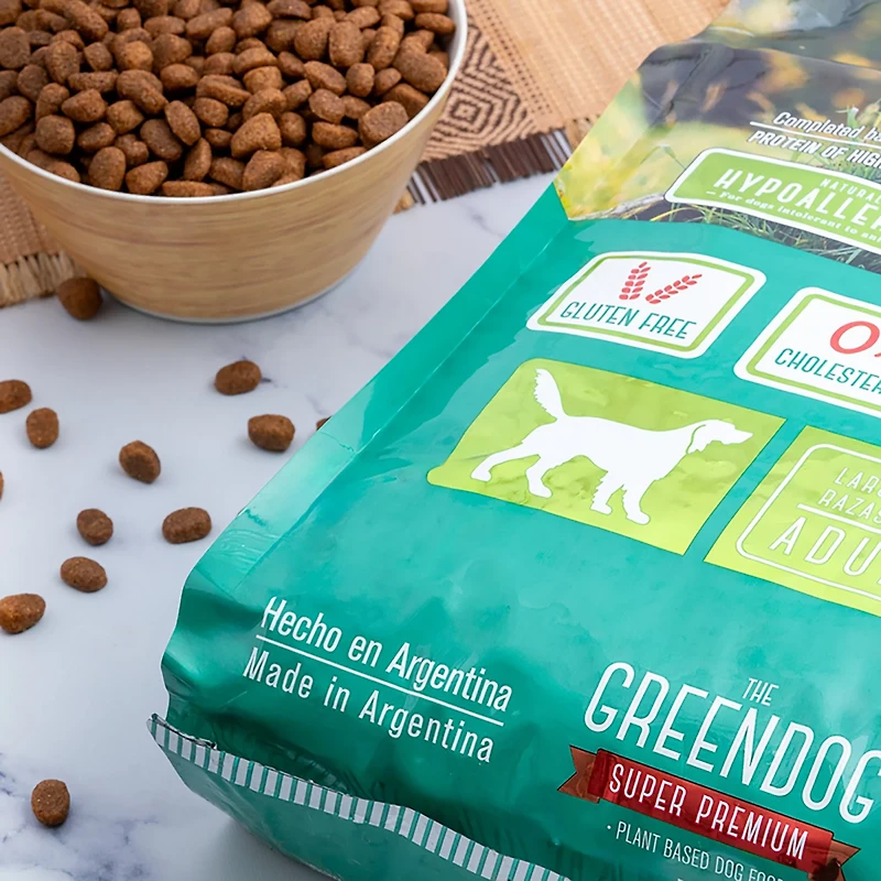 The Green Dog Super Premium Adult Regular Bite 33 lb Dog Food Bag