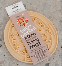 Dexypaws Pup-peroni Pizza Enrichment Lick Mat