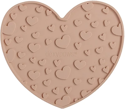 Dexypaws Heart Enrichment Lick Mat