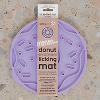 Dexypaws Lilac Donut Delight Enrichment Lick Mat