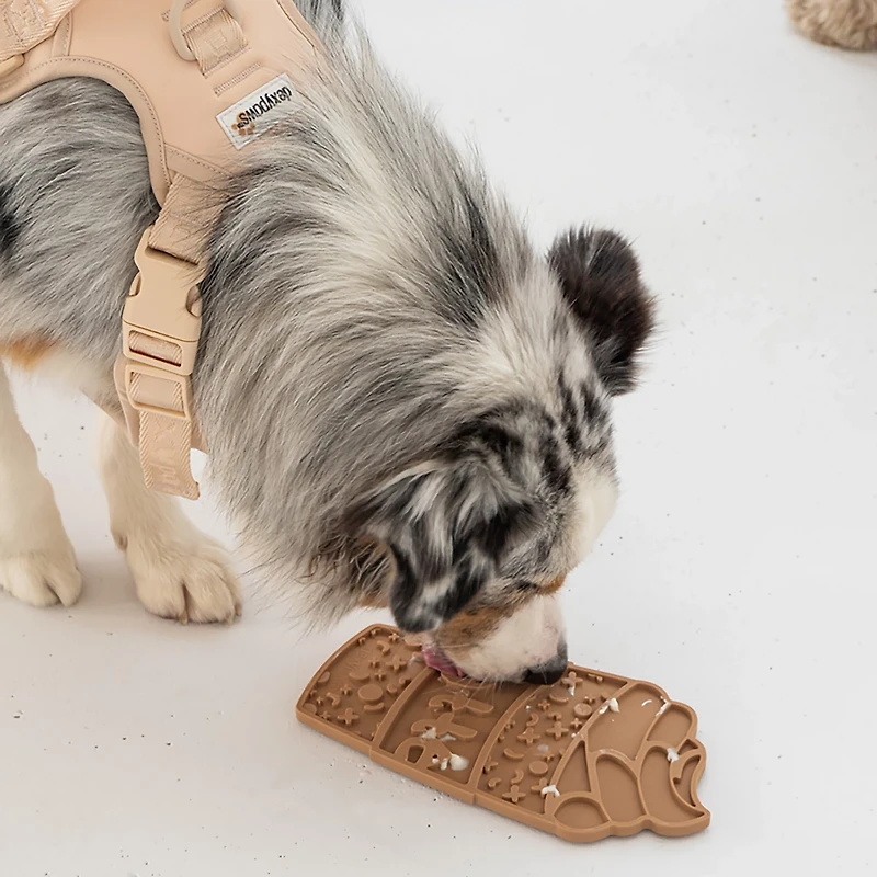 Dexypaws Pup-accino Enrichment Lick Mat