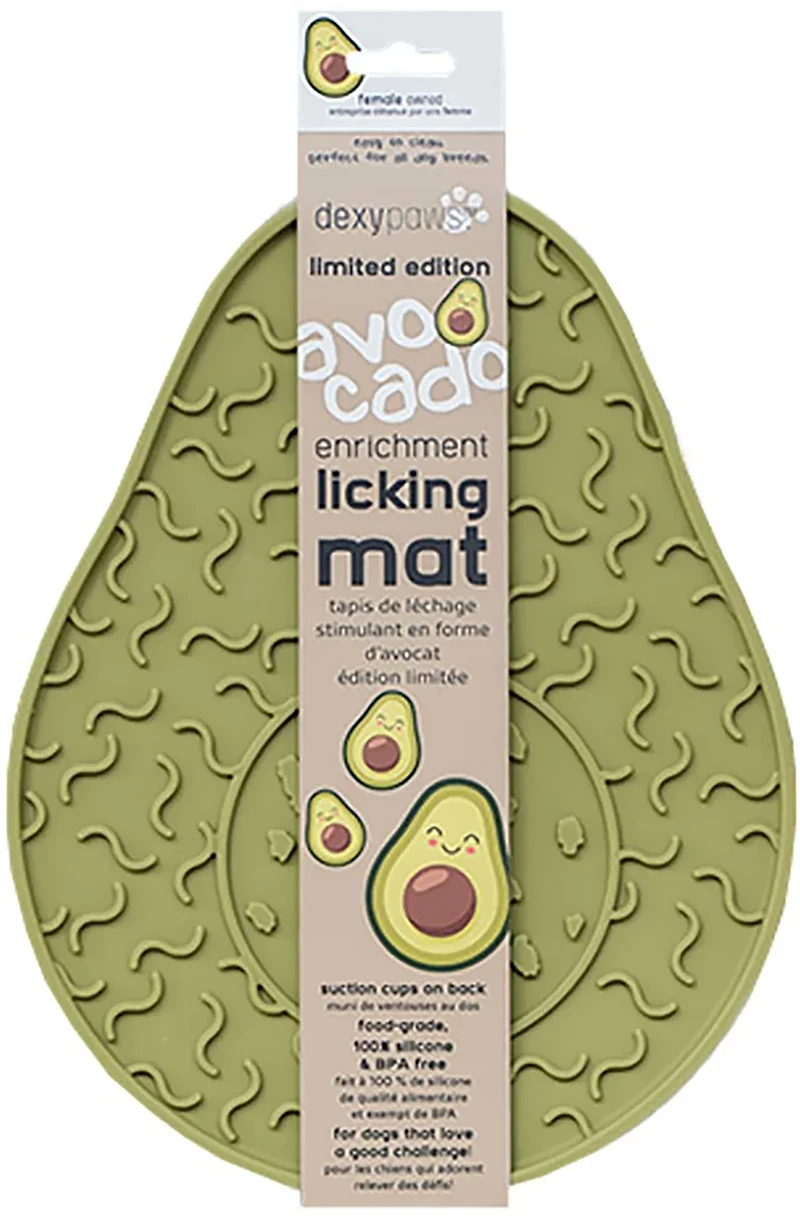 Dexypaws Avocado Enrichment Lick Mat