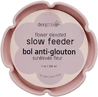 Dexypaws Flower Elevated Slow Feeder