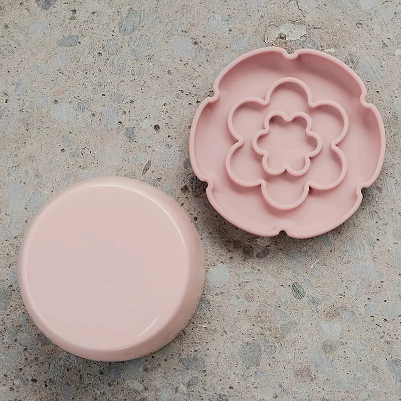 Dexypaws Flower Elevated Slow Feeder