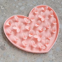 Dexypaws Blush Pink Heart Enrichment Snuffle Mat