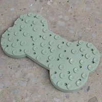 Dexypaws Sage Green Bone Enrichment Snuffle Mat