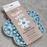 Dexypaws Sky Blue Flower Enrichment Snuffle Mat