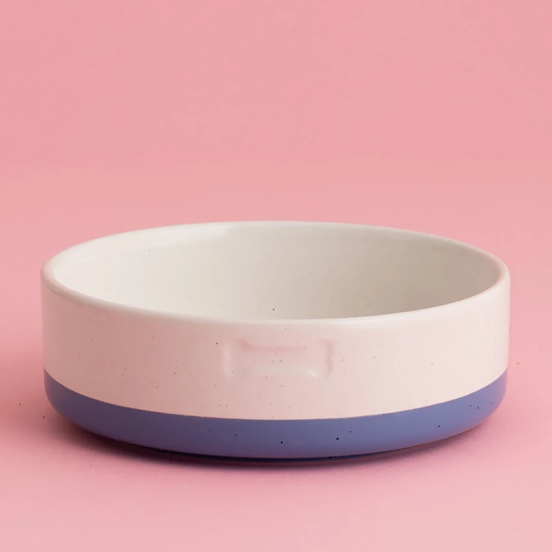 Mason Cash Speckle Dip Dog Bowl