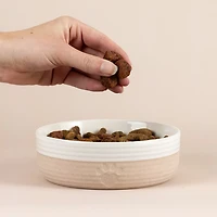 Mason Cash Heart Paw Dog Bowl
