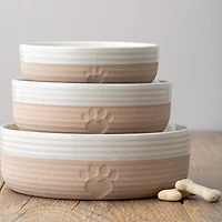Mason Cash Heart Paw Dog Bowl