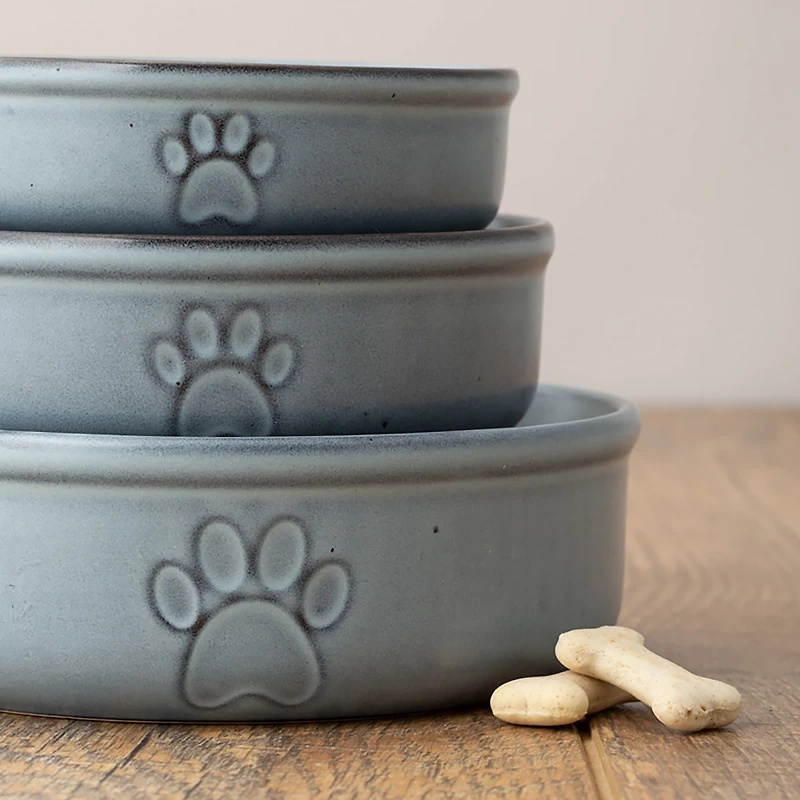 Mason Cash Reactive Paw Dog Bowl