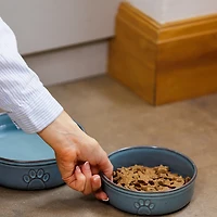 Mason Cash Reactive Paw Dog Bowl