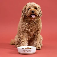 Mason Cash Woof Dog Bowl