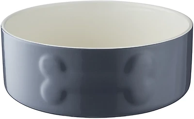 Mason Cash Embossed Bone Dog Bowl
