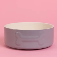 Mason Cash Embossed Bone Dog Bowl