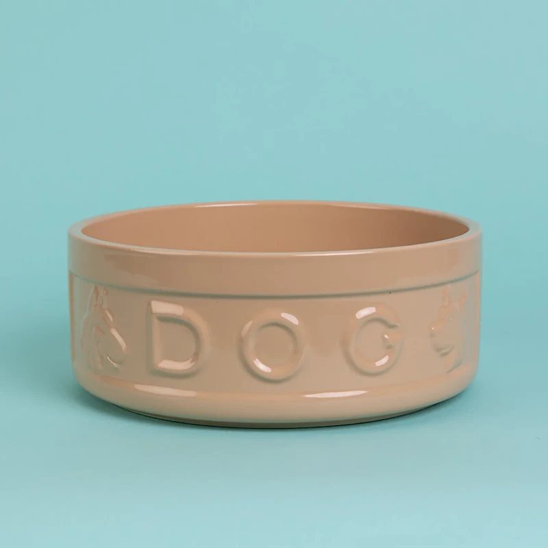 Mason Cash 9.8 in Dog Bowl Cane
