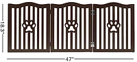 Trimate Wooden-Free Standing Pet Gate