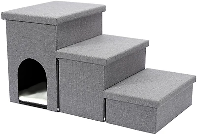 Ashfield & Harkness Pet Stair with Storage and 3 Steps