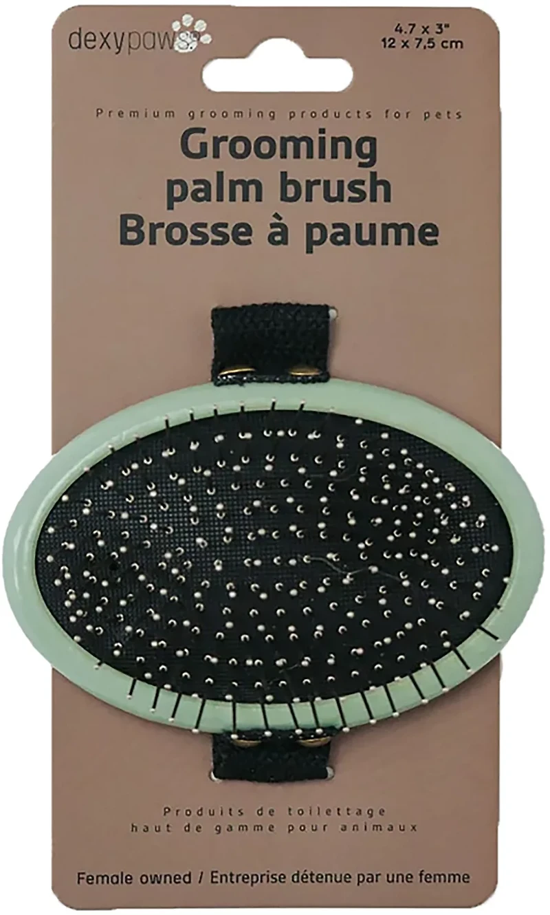 Dexypaws Pet Grooming Brush Palm