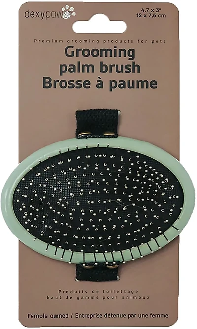 Dexypaws Pet Grooming Brush Palm