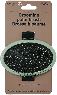 Dexypaws Pet Grooming Brush Palm