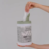 Dexypaws Oatmeal and Vitamin E Pet Wipes 200-Count