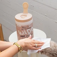 Dexypaws Lavender Cleansing Wipes Canister