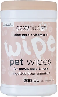 Dexypaws Cleansing Wipes Canister