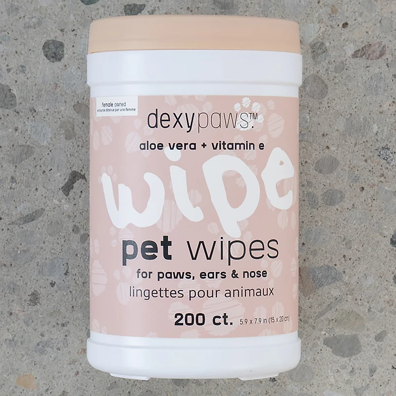 Dexypaws Cleansing Wipes Canister