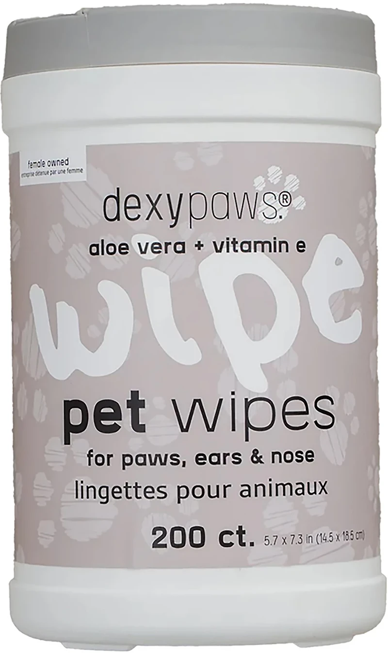 Dexypaws Cleansing Wipes Canister