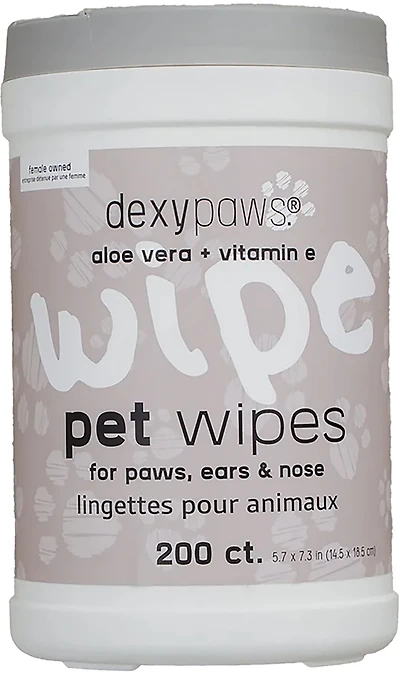Dexypaws Cleansing Wipes Canister