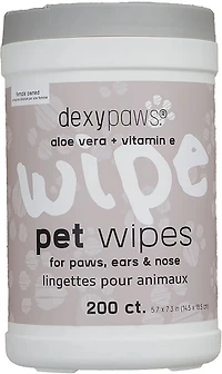 Dexypaws Cleansing Wipes Canister