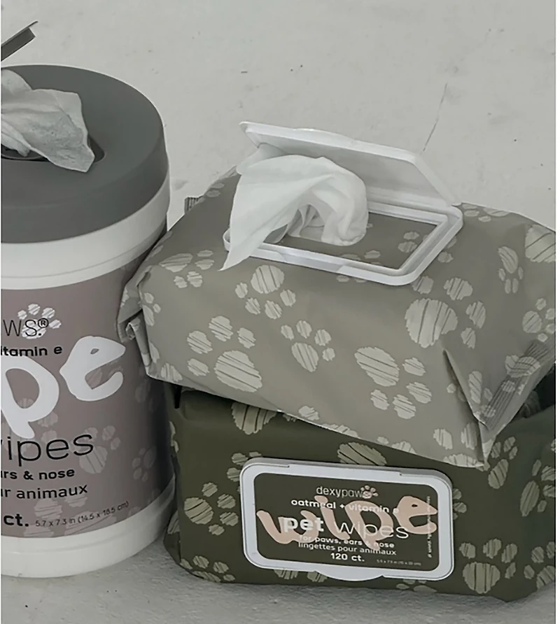 Dexypaws Cleansing Wipes Canister