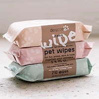 Dexypaws Cleansing Wipes 3-Pack