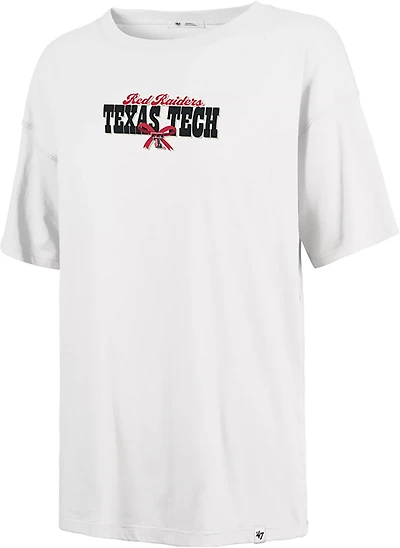 '47 Women's Texas Tech Red Raiders Bow and Banner DS Sadie Short Sleeve T-shirt