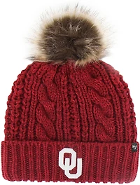 '47 Women's Oklahoma Sooners Primary Logo Meeko Cuff Knit Beanie
