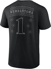 Fanatics Men's San Antonio Spurs Ugly Sweater Victor Wembanyama #1 Graphic T-shirt