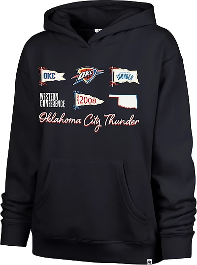 '47 Women's Oklahoma City Thunder Bow and Banners Naomi Hoodie