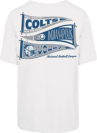 '47 Women's Indianapolis Colts Bow and Banners Backer Sadie Short Sleeve T-shirt