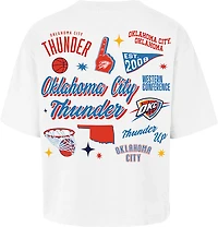 '47 Women's Oklahoma City Thunder Collage Script Reed Short Sleeve T-shirt