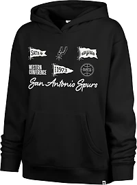 '47 Women's San Antonio Spurs Bow and Banners Naomi Hoodie