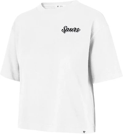 '47 Women's San Antonio Spurs Collage Script Reed City Short Sleeve T-shirt