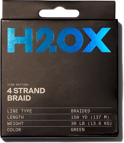 H2OX 4 Carrier Braid 150 Yd Filler Spool