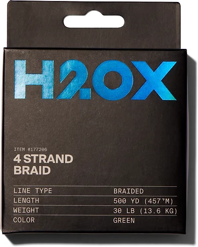 H2OX 4 Carrier Braid 500 Yd Filler Spool